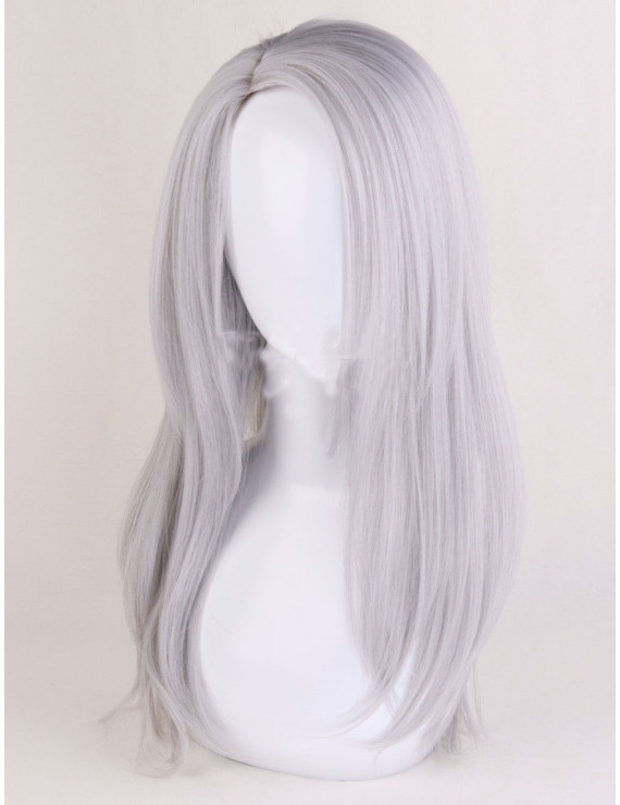 YURI!!! on ICE Victor Nikiforov Long Silver Cosplay Wig