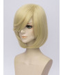 Yuri On Ice Yuri Plisetsky Light Golden Short Cosplay Wig