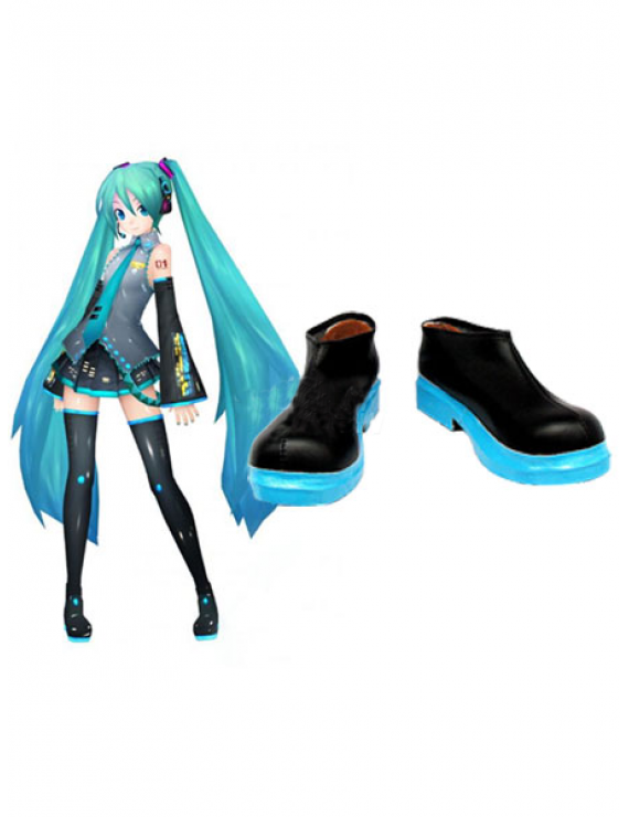 Vocaloid Hatsune Miku Cosplay Boots Cosplay Shoes
