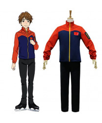 YURI!!!on ICE Ji Guanghong Sportswear Suit Outfit Cosplay Costume