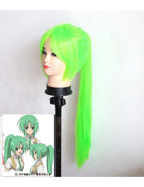 When They Cry Sonozaki Mion Long Straight Ponytail Cosplay Wig