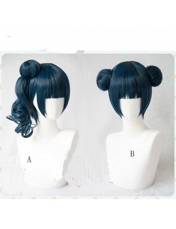 Lovelive! Tsushima Yoshiko Yohane Rock Red Leaf Awakening Cosplay Wig