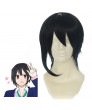 LoveLive! Nico Yazawa Black Short Party Cosplay wig