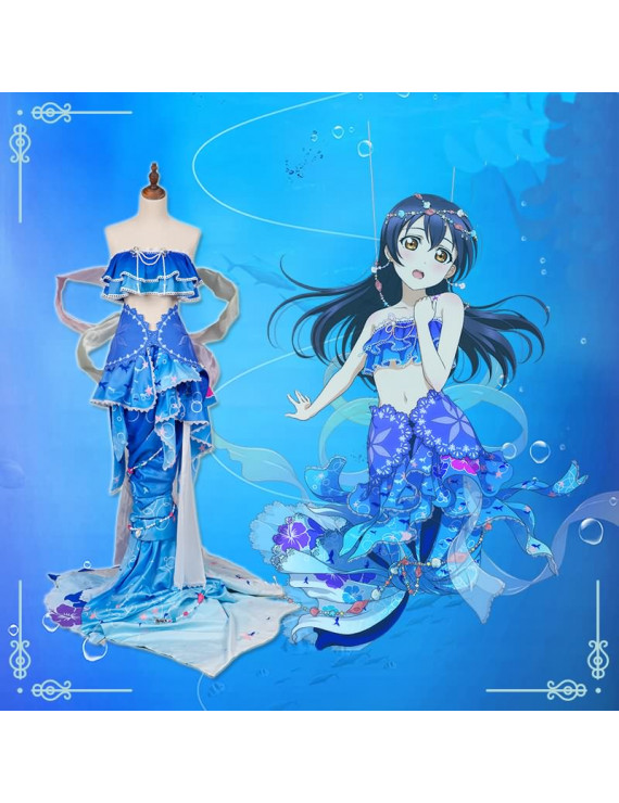 Lovelive! Mermaid Awakening Garden Tian Hai Cosplay Costume