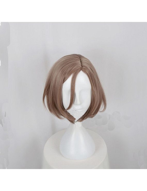 Act! Addict! Actors! A3! Autumn Troupe Settsu Banri Brown Short Bob Cosplay Wig