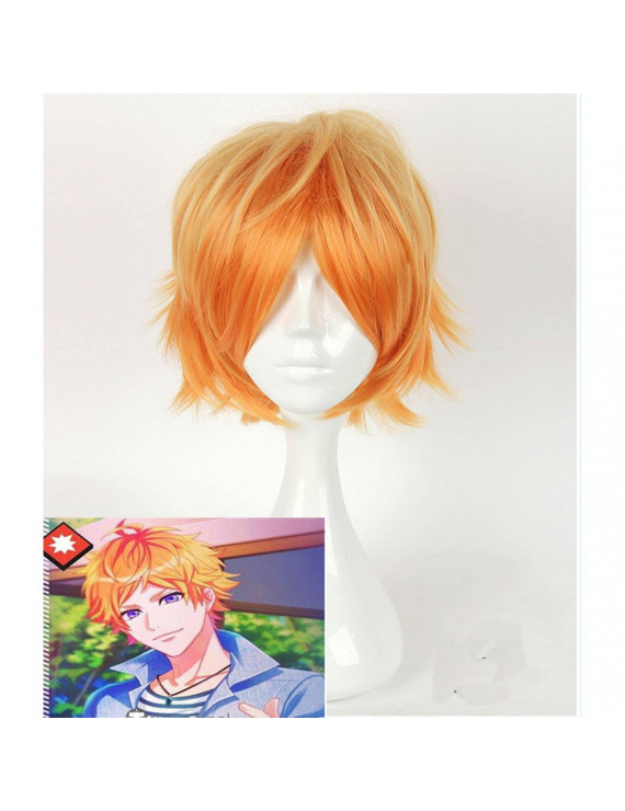 Act! Addict! Actors! A3! Summer Troupe Sumeragi Tenma Short Cosplay Wig