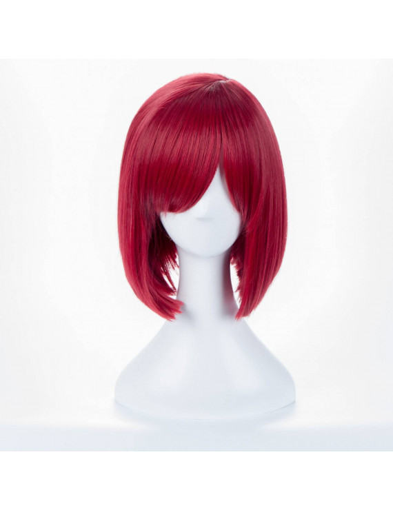Akagami no Shirayukihime Shirayuki Short Red Bob Cosplay Wig