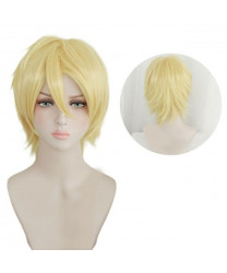 Banana Fish Ash Lynx Blonde Short Cosplay Wig