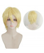 Banana Fish Ash Lynx Blonde Short Cosplay Wig