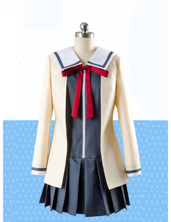 Aho Girl Hanabatake Yoshiko Student Uniform Cosplay Ciostume