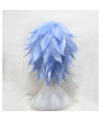 A Certain Magical Index Blue Short Aogami Pierce Cosplay Wig