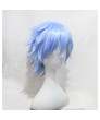 A Certain Magical Index Blue Short Aogami Pierce Cosplay Wig