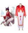 League of Legends The Nine-Tailed Fox Ahri Cosplay Costume