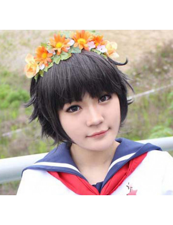 A Certain Scientific Railgun Uiharu kazari Cosplay Wig