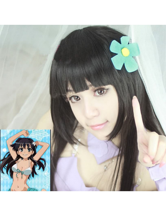 A Certain Scientific Railgun Saten Ruiko Cosplay Wig