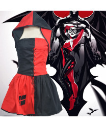 Batman and Harley Quinn Skirt Halloween Cosplay Costumes