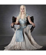 Game Of Thrones Daenerys Targaryen Evening Dresses Halloween Cosplay Costume 