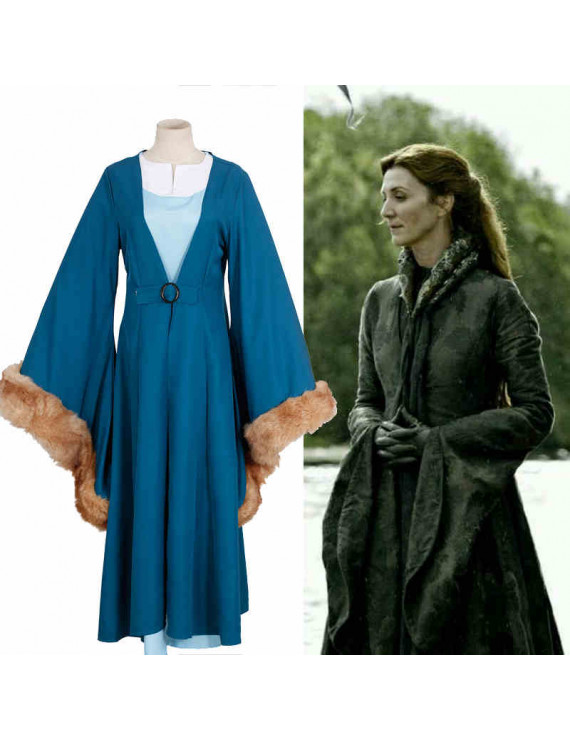 Game of Thrones Catelyn Stark Halloween Cosplay Costume