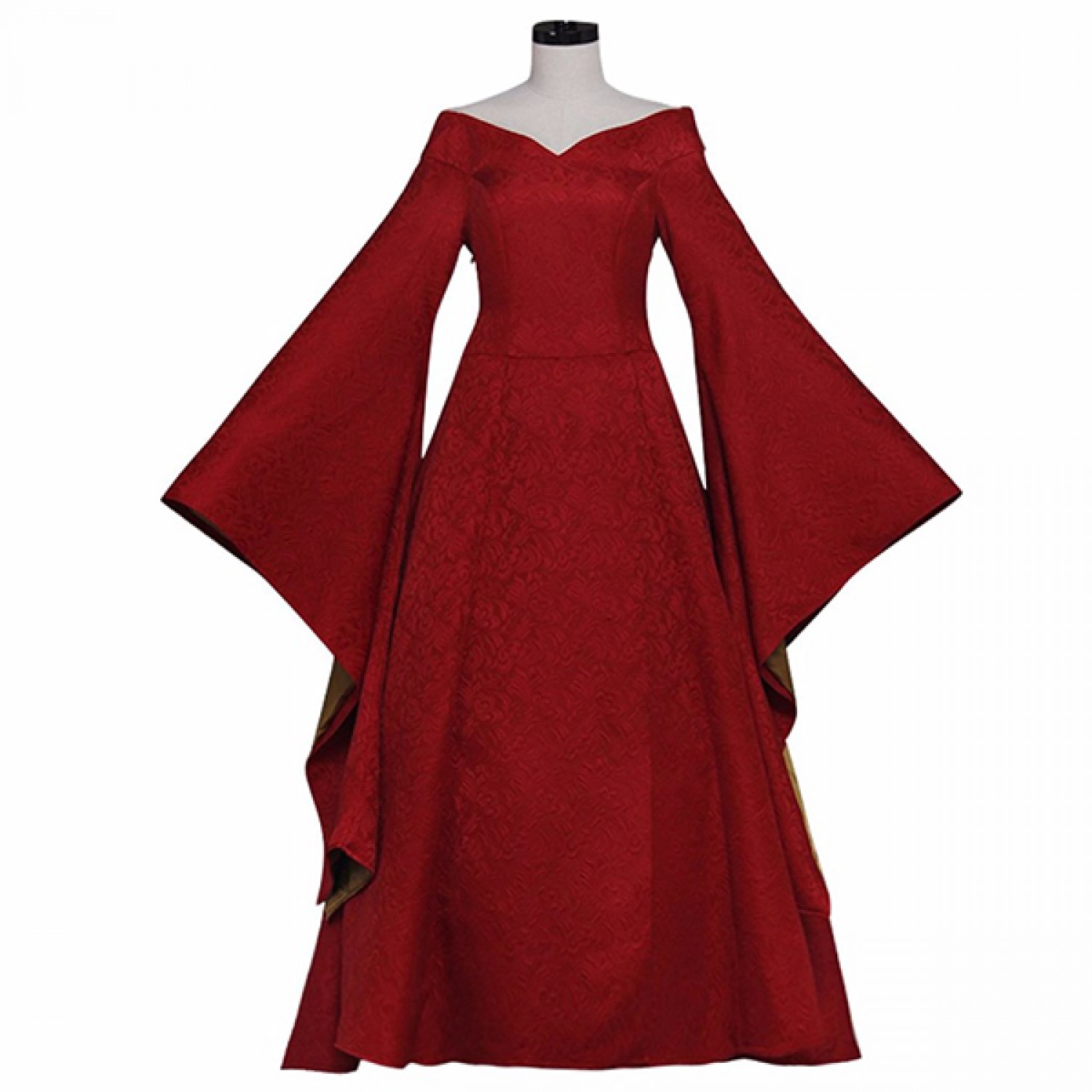 Game of Thrones Cersei Lannister Red Dress Cosplay Costume ( free