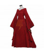 Game of Thrones Cersei Lannister Red Dress Cosplay Costume
