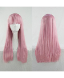 Zetsuen no Tempest Aika Fuwa Pink Long Straight Cosplay Wig