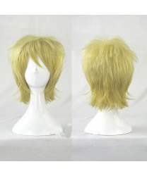 Zetsuen no Tempest Blast of Tempest Fuwa Mahiro Short Blonde Cosplay Wig