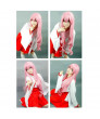 Zero no Tsukaima Louise Francoise Long Wavy Pink Halloween Cosplay Wig