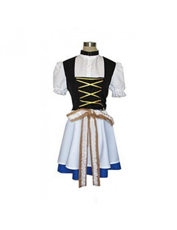 Axis Powers Hetalia Liechtenstein Nora Dress Cosplay Costume