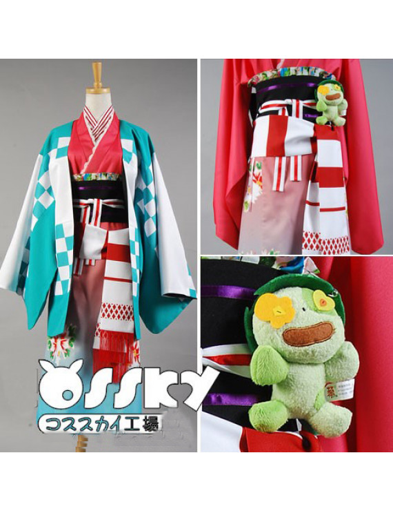 Ao no Exorcist Blue Exorcist Moriyama Shiemi Kimono Cosplay Costume