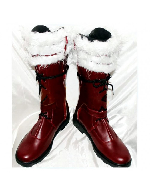 Ao no Exorcist Okumura Rin PU Cosplay Boots Shoe