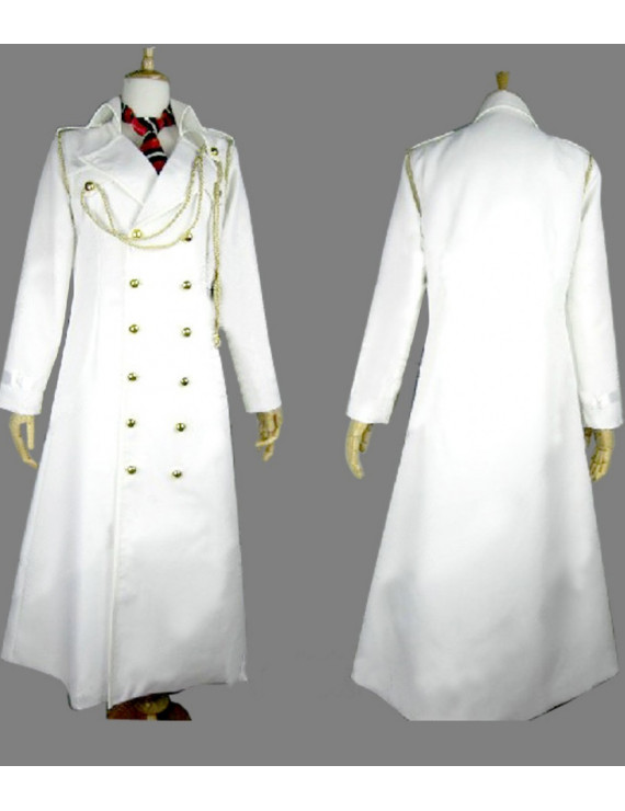 Ao no Exorcist Blue Exorcist Arthur Auguste Angel White Cosplay Costume