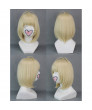 Ao no Exorcist Blue Exorcist Moriyama Shiemi Short Blonde Cosplay Wig