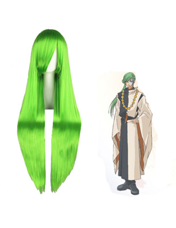 Haruka Beyond the Stream of Time Abeno Yasuaki Green Cosplay Wig