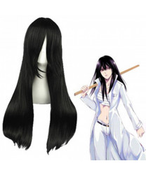 Beelzebub Aoi Kunieda Black Long Straight Anime Cosplay Wig 60 cm