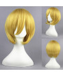 Bakuman Takagi Akito Golden Short Straight Cosplay Wigs