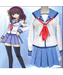 Angel Beats ! Yuri Nakamura Uniform Outfit Japan Anime Cosplay Costume
