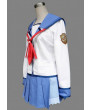 Angel Beats ! Yuri Nakamura Uniform Outfit Japan Anime Cosplay Costume