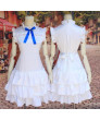 Anohana Meiko Honma Lolita Dress Cosplay Costume