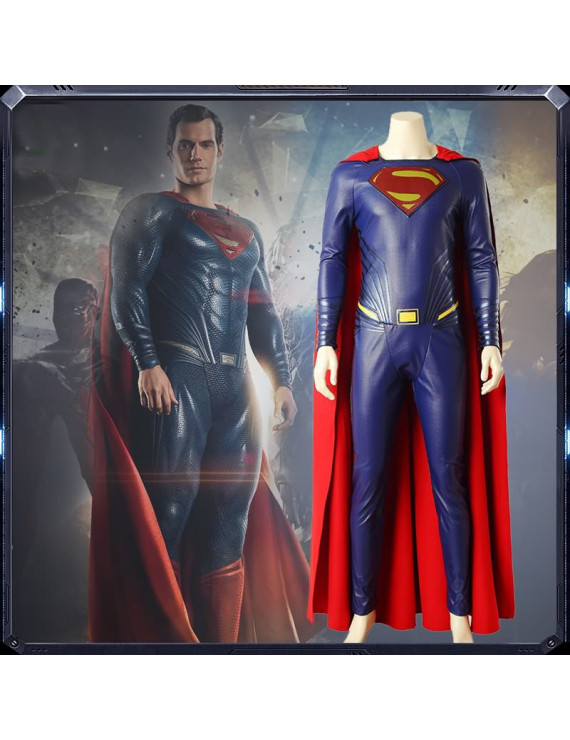 Supergirl Superman Clark Kent Cosplay Costume