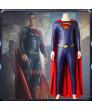 Supergirl Superman Clark Kent Cosplay Costume