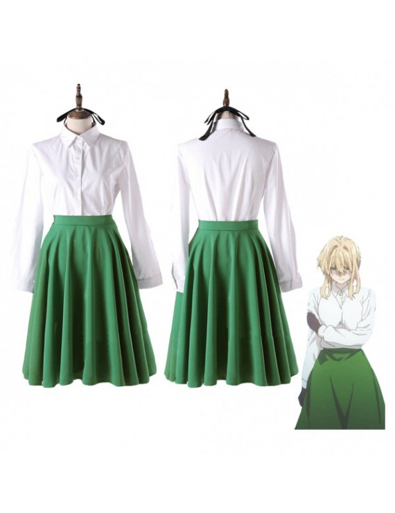 Violet Evergarden Violet Evergarden Uniform Dress Anime Cosplay Costume