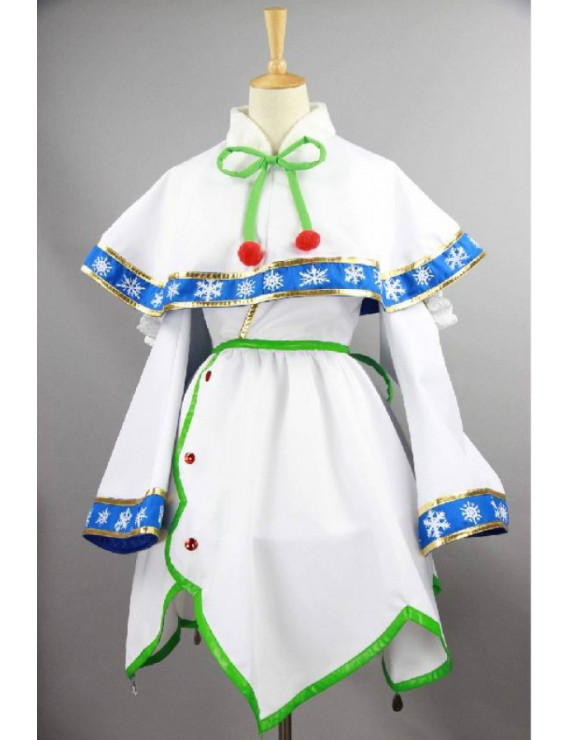 Vocaloid 2015 Snow Miku Japan Anime Cosplay Costume