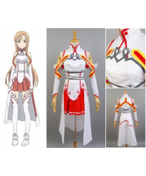 Sword Art Online Yuuki Asuna Japan Anime Cosplay Costume