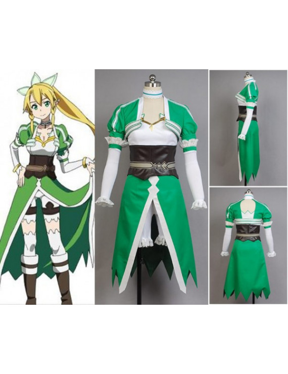 Sword Art Online Leafa Suguha Kirigaya Japan Anime Cosplay Costume