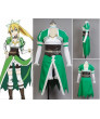 Sword Art Online Leafa Suguha Kirigaya Japan Anime Cosplay Costume