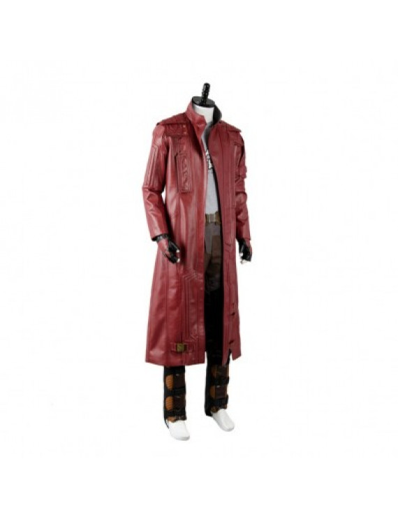 Guardians of the Galaxy Lord Chris Prat PU Cosplay Costumes