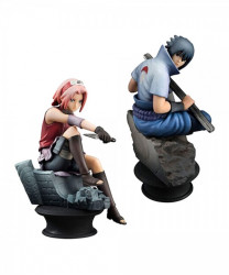 Naruto Uchiha Sasuke Haruno Sakura PVC Clay Figure Chess Pieces Ornament