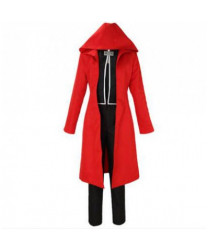 Fullmetal Alchemist Edward Elric's Japan Anime Cosplay Costume