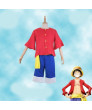 One Piece Monkey D. Luffy Summer Cosplay Costume