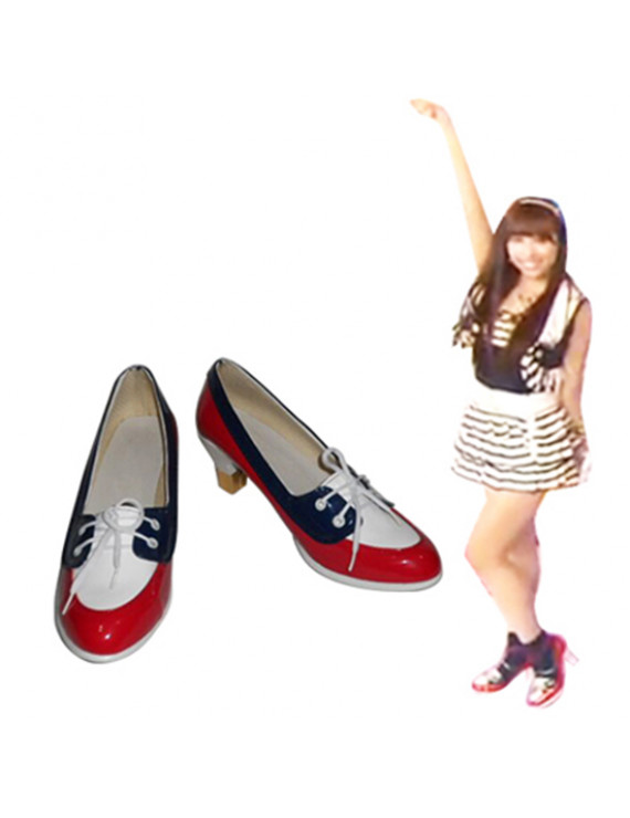 AKB48 Everyday Katyusha PU Party Cosplay Shoes